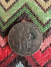 100 lire vaticano 1982