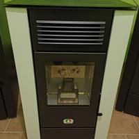 stufa a pellet 15 kw canalizzata 