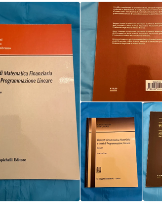 Elementi di matematica Finanziaria e cenni di prog