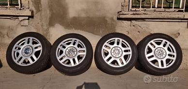 Cerchi in lega + Pneumatici invernali 205/55 R16