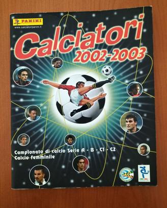 ALBUM CALCIATORI PANINI 2002-03