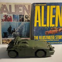 Alien tank marine + fumetto Alien + The book
