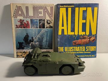 Alien tank marine + fumetto Alien + The book