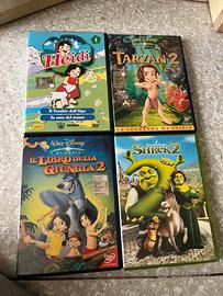 Lotto 4 DVD Cartoni Animati