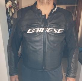 tuta moto Dainese 2 pezzi tg 62