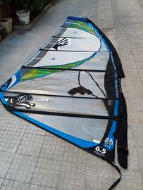 vela windsurf ezzy lion 6,5 da riparare 100 euro
