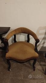 Poltroncine vintage con tavolino