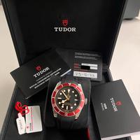 Tudor Black Bay 79230r ghiera rossa garanzia madre