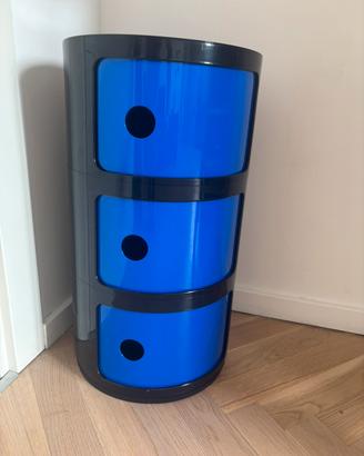 Kartell componibili originale 3 elementi