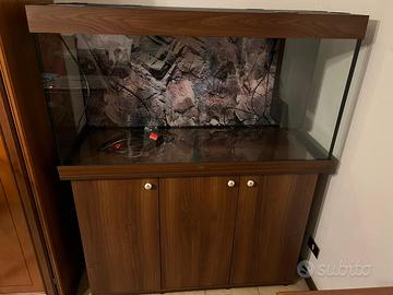 Acquario completo di mobile juwel rio 350+ lampade