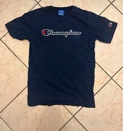 👕 T-shirt Champion Blu Navy tg Tg 13/14 anni