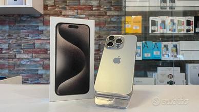 IPHONE 15PRO 256GB CON GARANTITO
