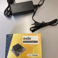 Jetson nano, con carrier e alimentatore