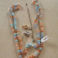 collana 3 paia orecchini i braccialetto 