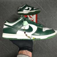 Nike Dunk Low verdi/bianco custom 💚