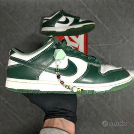 Nike Dunk Low verdi/bianco custom 💚