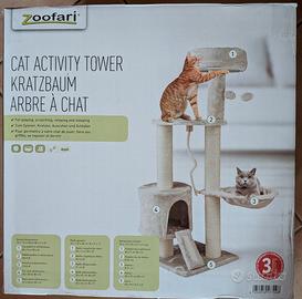 Tiragraffi a torre per gatti