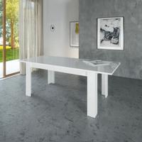 Tavolo allungabile bianco lucido 160/210 NUOVO