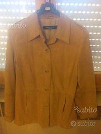 Giacca donna in camoscio