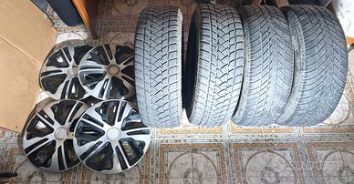 4 ruote complete 185 65 R14 +  ricambi focus mk1