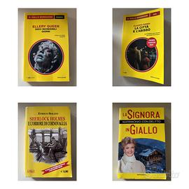 Lotto 4 libri gialli Mondadori