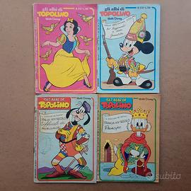 Fumetti GLI ALBI DI TOPOLINO a 1 euro l'uno