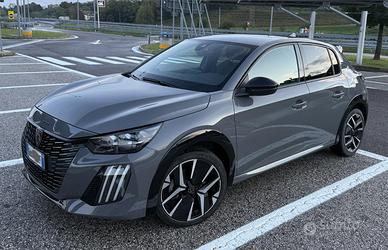 Peugeot 208 1.2 hybrid GT 100cv e-dcs6 grigio