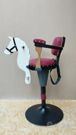 Sgabello parrucchiere e barbiere 