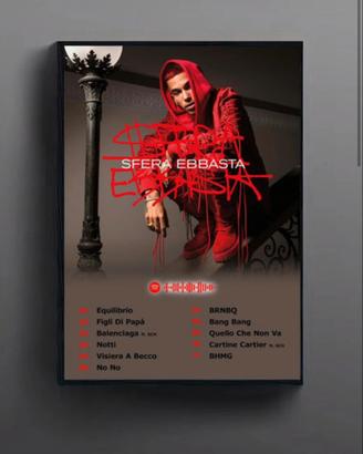Poster sfera ebbasta