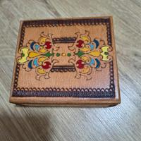 Scatola vintage portasigarette 