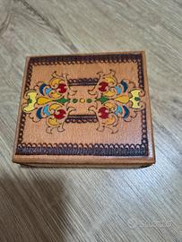 Scatola vintage portasigarette 