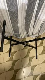 Supporto tastiera o reggistastiera a X