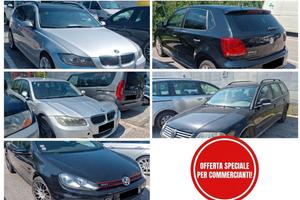 VW Passat, 2x BMW Serie 3, 1x Polo, 1x Golf GTI