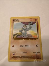 MACHOP 52/102 Carte da Gioco POKEMON Espansione SE