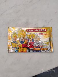 bustina carte dragon ball serie oro 