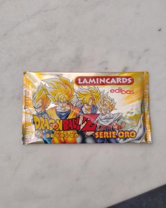 bustina carte dragon ball serie oro 