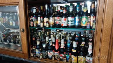 circa140 bottiglie di birra da 33 cl tutte diverse