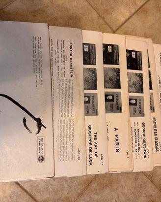 Lotto 33 giri 7 dischi in vinile