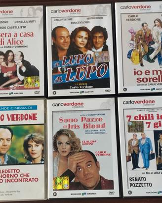 16 DVD Carlo Verdone 