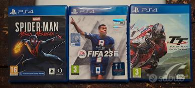 Ps4 Fifa 23 e Spider man Miles Morales