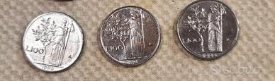 Moneta 100 lire piccola mini