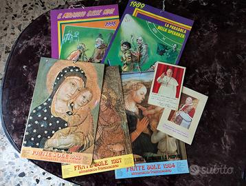 Calendari Frate Sole e Frate indovino anni 80-90