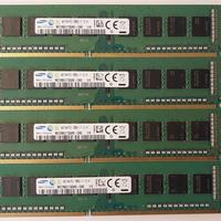 RAM RAM DIMM PC3-12800U DDR3 1600Mhz 16GB (4x4GB)