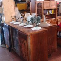 Credenze anni '50 stile provenzale legno rovere