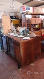 Credenze anni '50 stile provenzale legno rovere