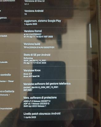 tablet samsung  Galaxy S6 lite  10.01