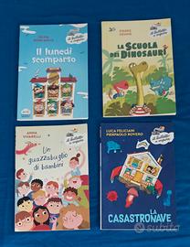4 LIBRI BATTELLO A VAPORE 