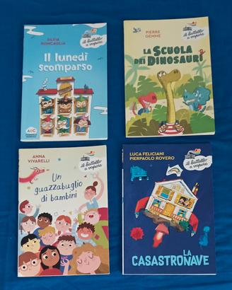 4 LIBRI BATTELLO A VAPORE 
