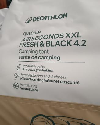 Tenda gonfiabile campeggio Airseconds 4.2