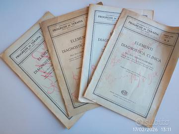 4 riviste Elementi di diagnostica clinica